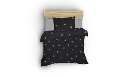 L'essentiel linge de maison Juego de funda de edredón Üçgen - Gris